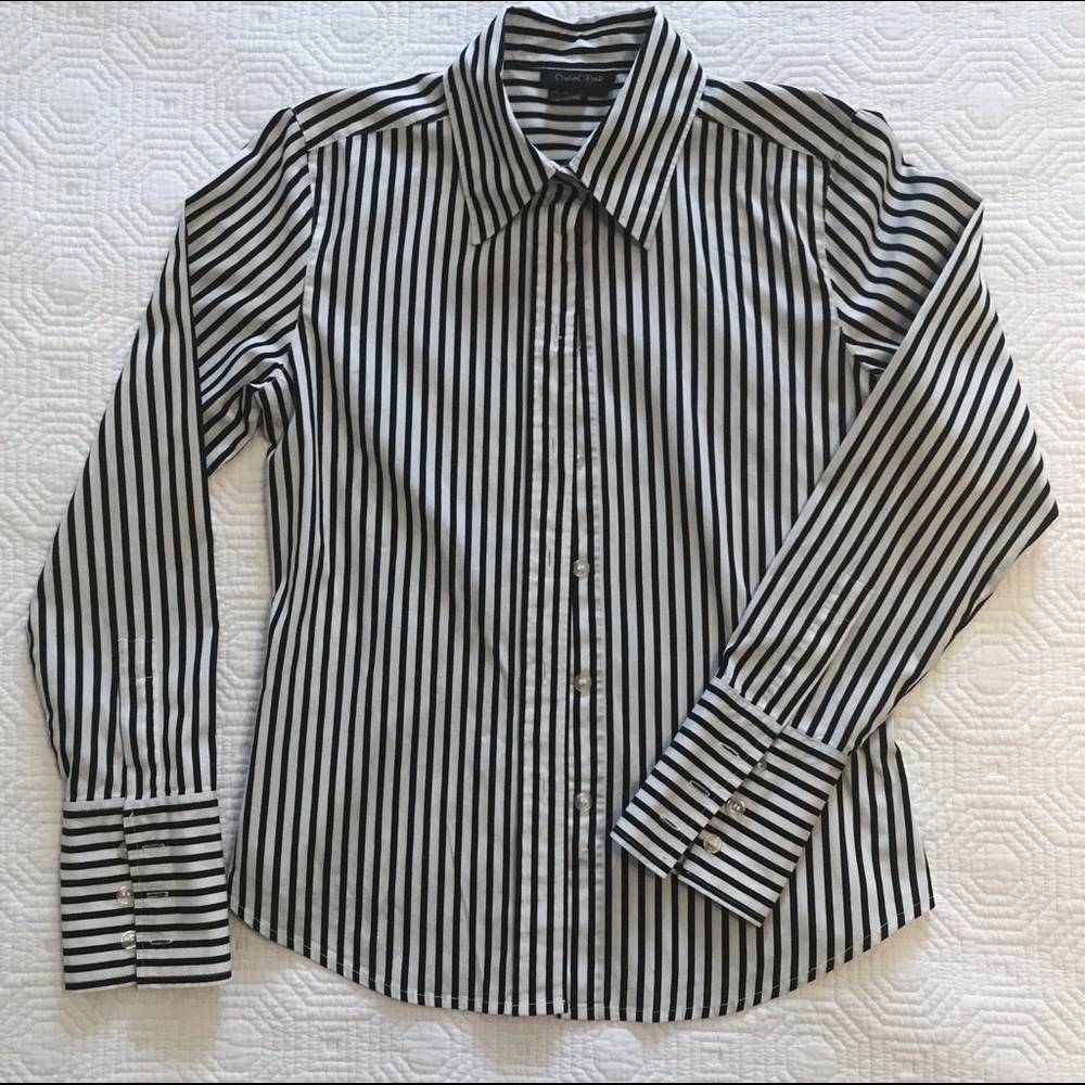 ✅Casual striped button down shirt✅